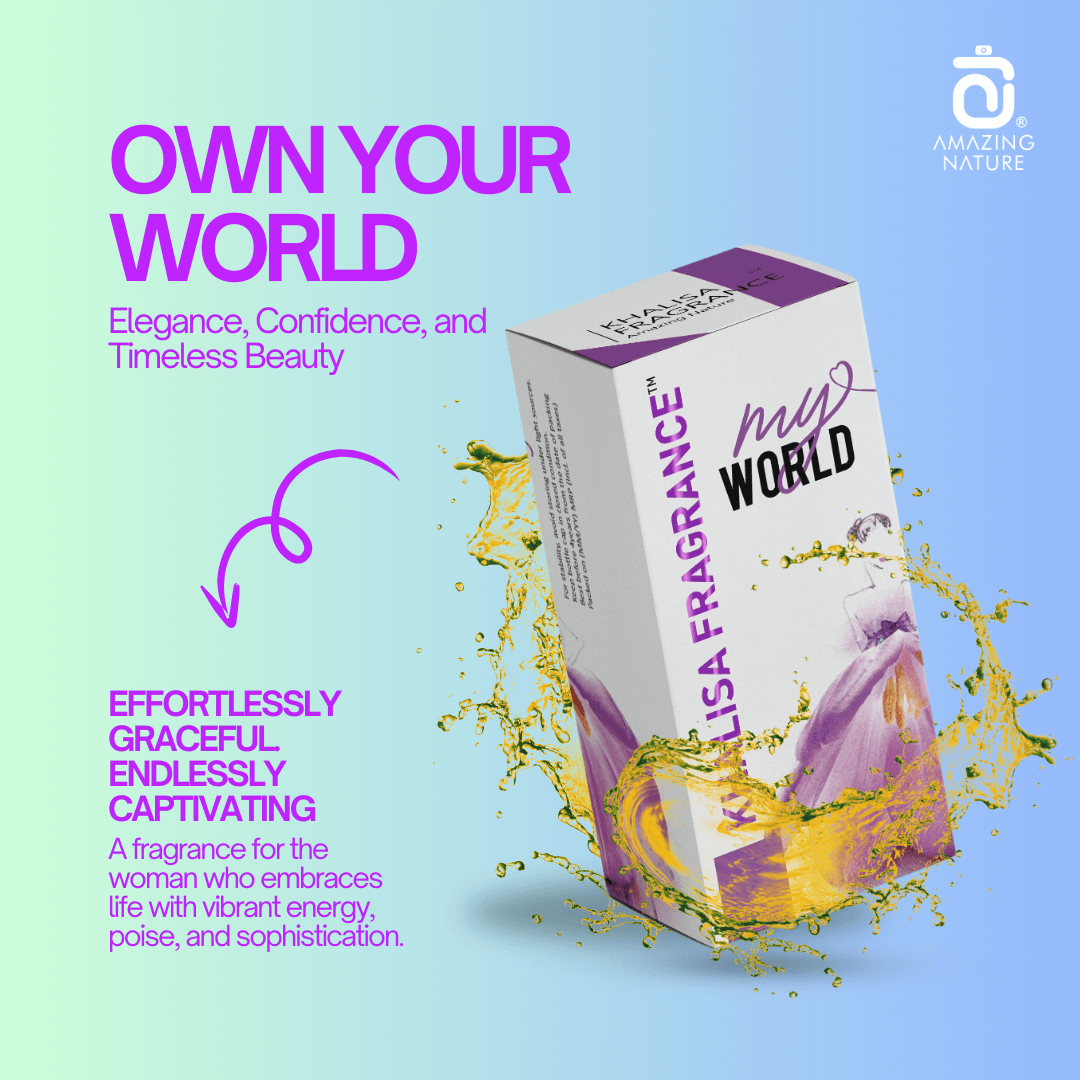 MY WORLD – PERFUME FOR HER – ELEGANT, GRACEFUL, VIBRANT